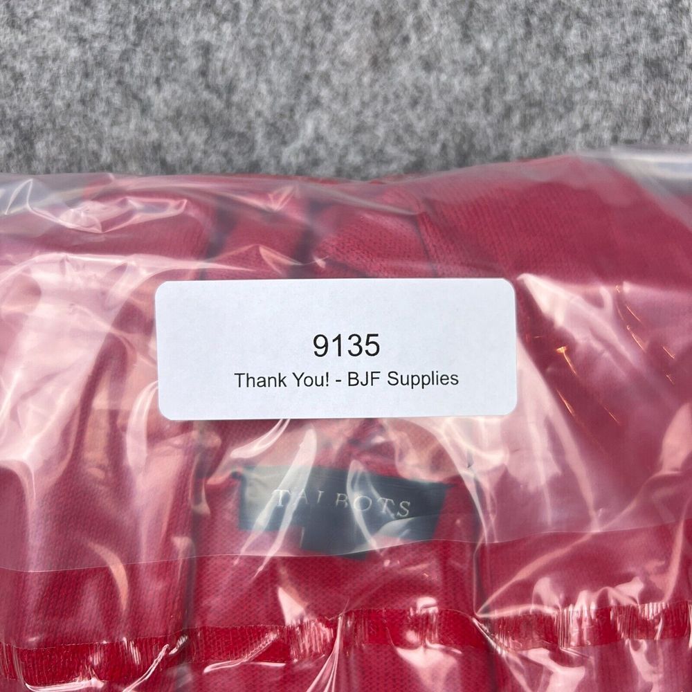 Talbots Red Open Front Cardigan - Picture 10 of 10